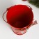 Kashpo "Vederko Rustad" Red, 12x12x13cm