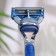 The machine is a razor and 1 interchangeable cassette, suitable for Gillette Fusion