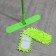 Mop for washing the floor is a flat share, a microfiber nozzle 38 × 8 cm, flexible edges, telescopic pen 80-120 cm