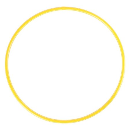 Hoop, diameter - 50 cm, yellow color