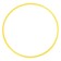 Hoop, diameter - 50 cm, yellow color