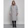 Coat insulated winter female, size 46, color gray