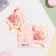 Postcard "Happy Anniversary!" Glitter, Congrev, flowers in a box, 12.5 x 19.4 cm