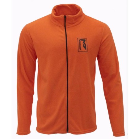 Male jacket moteq, fleece, size S, orange-1