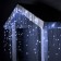Garland "fringe" 3 × 0.9 m, IP44, UMS, dark thread, 232 LED, white glow, 220 V