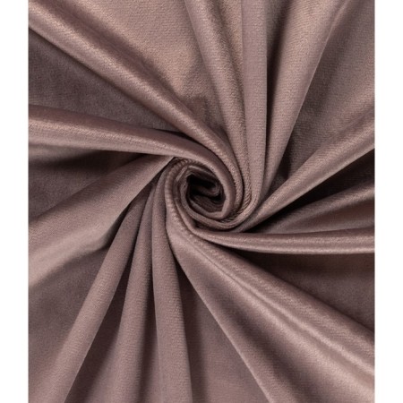 Curtain "velor", size 150x260 cm, cocoa color