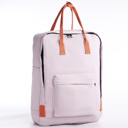 Backpack School Textile Nazamok, 38x27x13 cm, lilac color-2