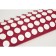 Kuznetsov applicator, lumbar roller, spanbond, red, 19 x 32 cm.