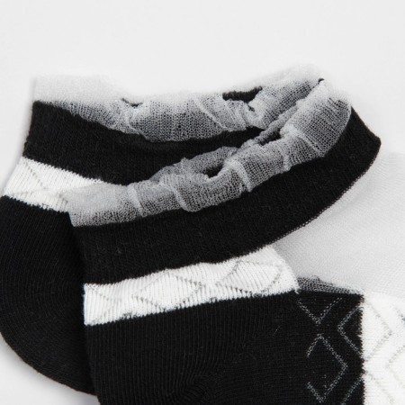 Women's socks glass minku color black, size 36-37 (23 cm)-3