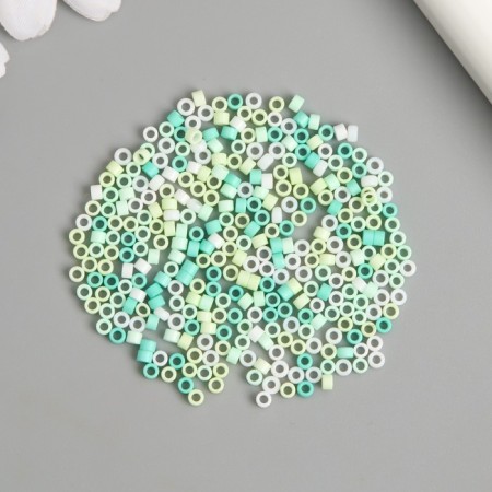 Glass beads 11/0 "cylinder. Azure coast" 10 g
