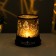 The spin-designer "Origami" LED USB/from batteries black 10.8x10.8x1.5 cm Risalux