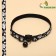 Koshachi collar "Leopard", with a bell, 30 x 1 cm, polyester, black