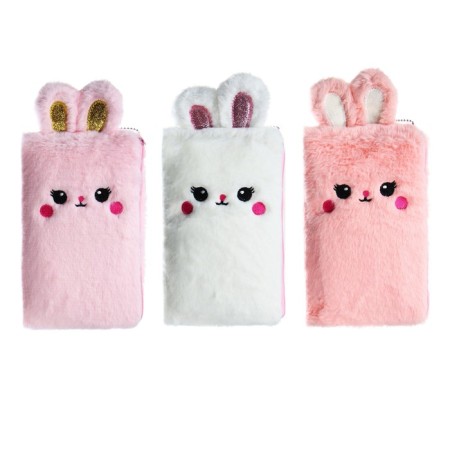 Penal School fur on the zipper of Calligrata "Bunny", mix