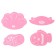 A large bathing set in the bathroom, 25 items
