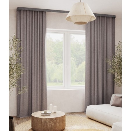 Curtain "Prestige", size 200x260 cm, color gray color