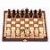 Chess Polish Wooden Big Madon "Royal", 31 x 31 cm, King H-6.5 cm