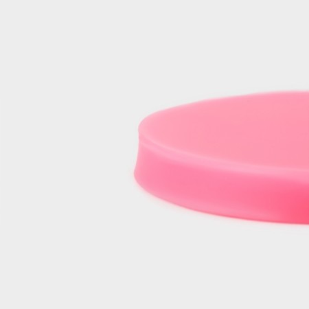 Silicone Mold Dolyana "New Year", 9.5 × 9.5 × 1 cm, pink color-4