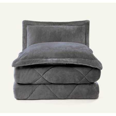 Leron bedspread, size 180x230 cm, gray-2