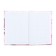 College-wiper in a solid cover 7BC, A5, 64 sheets, stylish girl, cage block, glossy lamination