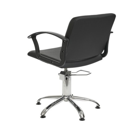 Hairdressing chair Charlie, black color-1