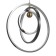 Bayerlux “Haiphi” 27W LED gold-silver 40x40x42cm