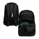 Youth backpack 43 x 31 x 20 cm, Grizzly, ergonomic back, laptop department, black