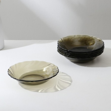 Alta Marea table set 24+1 item, glass, haze-1