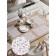 A set of napkins for setting the table "Romantic mood", rectangular, rounded edges, size 30x46 cm, 4 pcs