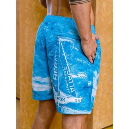 Male ISee shorts, size 48, blue color-6