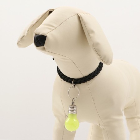 Light beacon on a collar for large and medium dogs, yellow-3