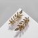 Set of icons (2 pcs.) For the collar "branches", color gold