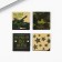 Magnetic bookmarks "Real Hero", on a postcard, 4 pcs