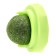 A toy for cats from cat mint "rotating ball" based on 5 x 4 cm, green
