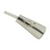 Key of lightning, length 13 cm, gray color