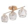 CRARI CHARRIA 3X40W E27 Gold Model: 2800431