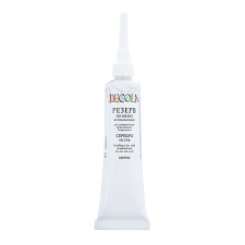 Reservative composition of silk 18 ml, ZHK Decola, indelible, silver, 6403966