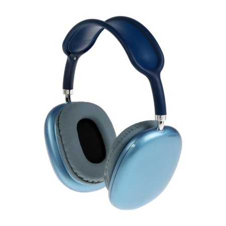 Wireless headphones P9, invoices, BT 5.0, microphone, jack 3.5 mm, 150 mAh, blue-1