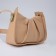 Lightning bag, beige color