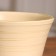 Flower pot "Siena" beige-gold 0.8 liters