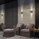 Calle lamp, 6x6W Led, 4000k, 510lm, IP54, gray color.