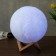 Night with PDD "Planet" RGB LED USB white 18x18x19 cm Risalux
