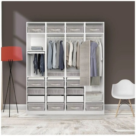 Box for storage "Len", 30x30x30 cm, beige-2