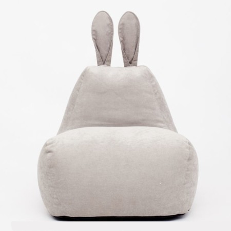 Milk-Milk chair, size 80x90 cm velor, milk color-1