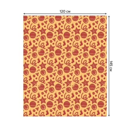 Tables on the table "Folk jewelry", rectangular, oxford, size 120x145 cm-1