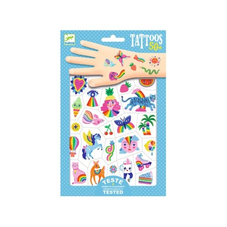 Baby tattoos Djeco "Rainbow"
