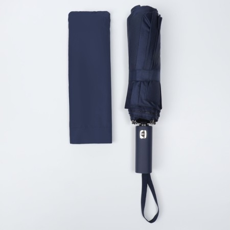 Automatic umbrella "monoton", 3 additions, 10 spokes, r = 51 cm, dark blue color-10