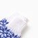New Year. Women's socks, blue color, rr 25-27