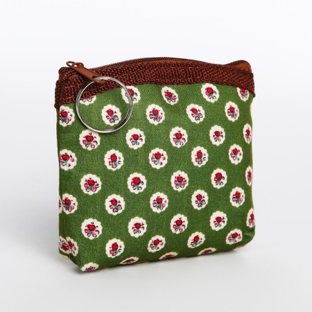 Women's wallet with zipper, color mix-1