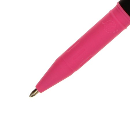 Ballpress PREMEWRITE. Basic. Nero, Node 1.0 mm, blue pigmented mobs on an oil basis, Soft Touch case, mix-5
