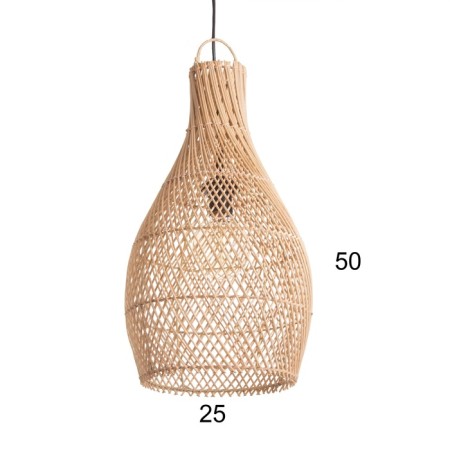 Ceiling Lamp from Rotan "Aivan" 1x120W, E27, 30x30x52 cm-1